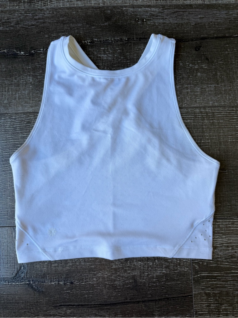 Athleta Women’s White Performance Crop Tank Size XXS